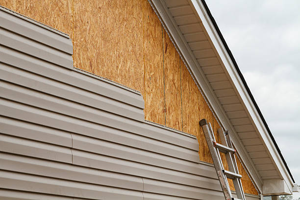 Professional Wood Siding technician working in Hacksneck, VA